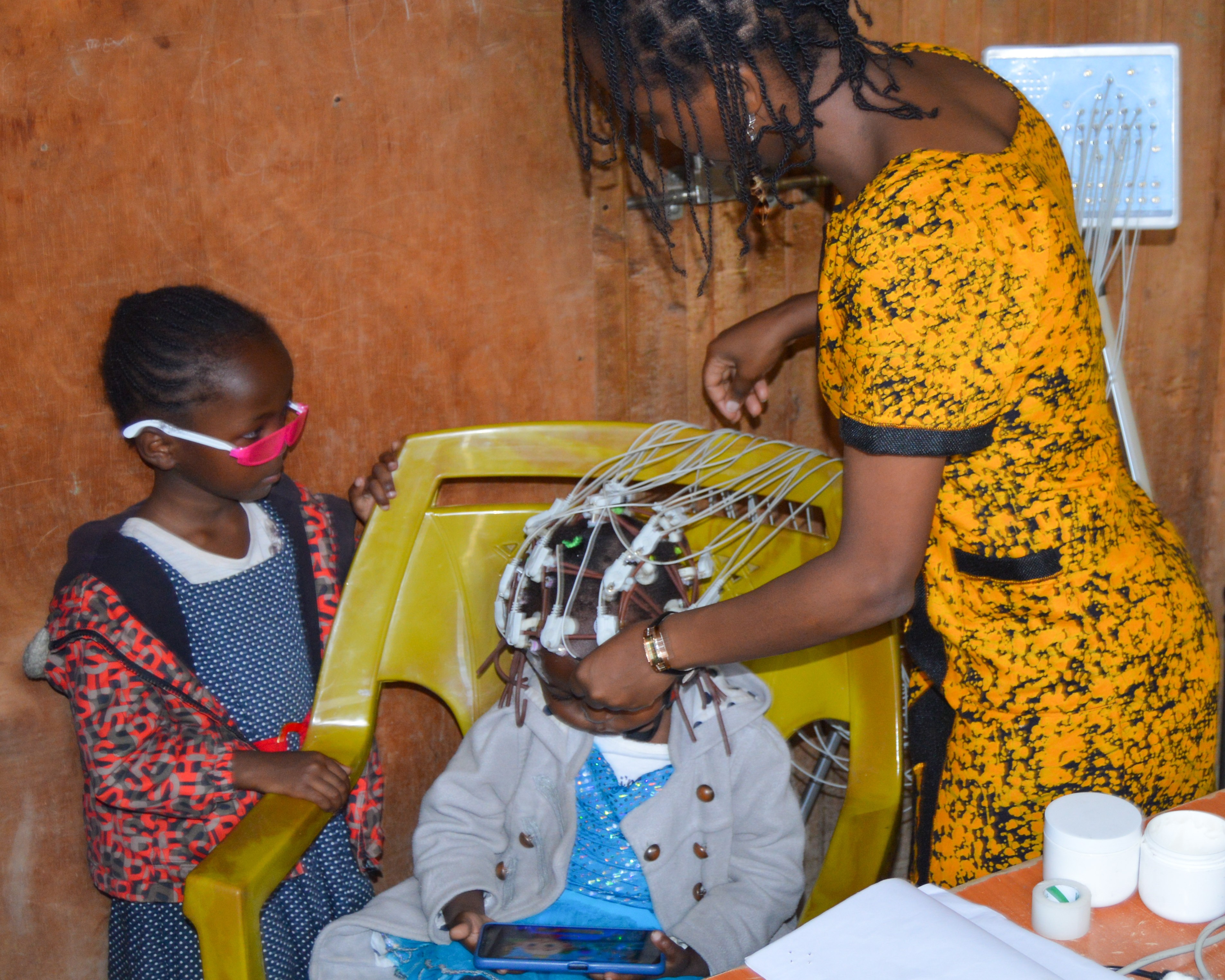 EEG session at Kiserem