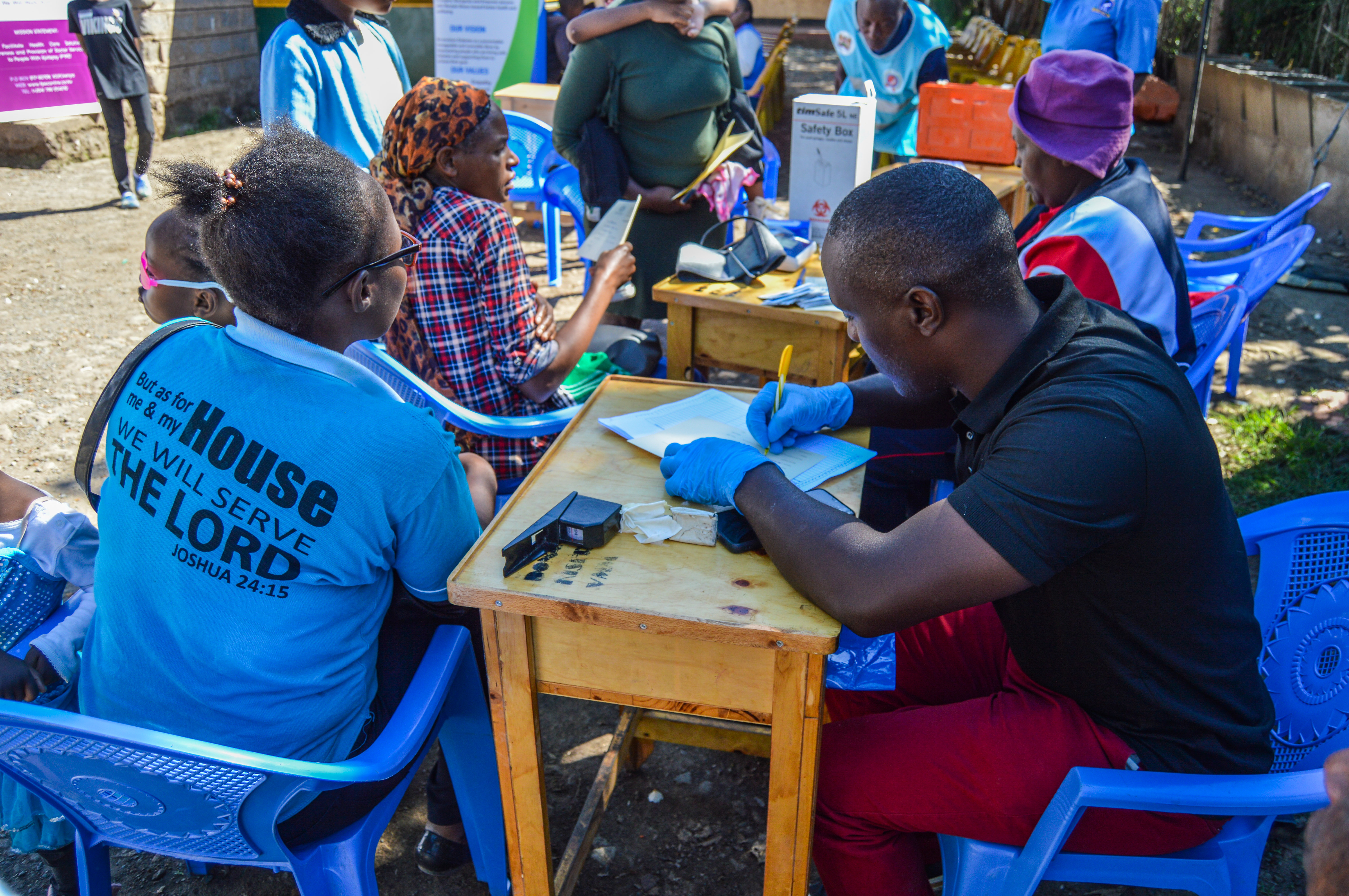Medical camp at Kiserem Epilepsy Foundation